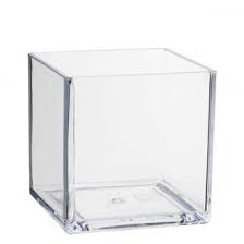 Plastic cubes